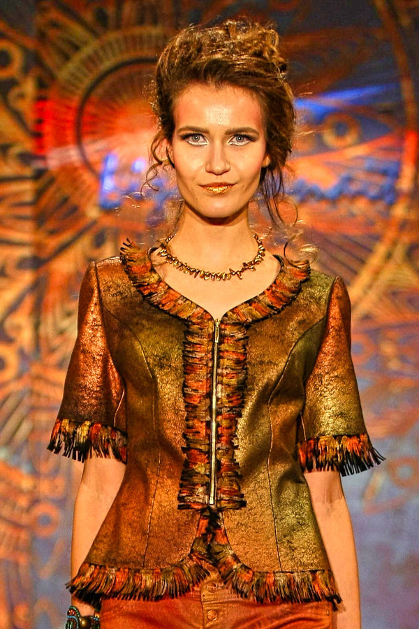 Jacheta piele ecologica 2295